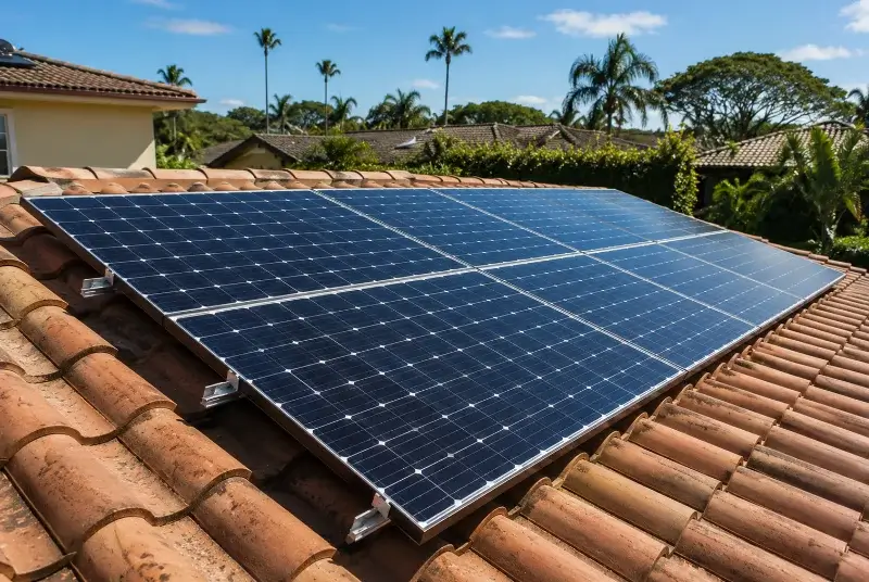 Installation de panneaux solaires à Blanquefort